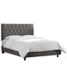 Wayfair Custom Upholstery™ Bridget Bed Upholstered/Metal | 51 H x 74 W x 87 D in CSTM1500 22037219