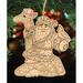 The Holiday Aisle® Santa Giraffe Coloring Decor DIY Artsy Birch Wooden Door Hanger Accessory Wood in Brown | 5 H x 5.5 W x 0.3 D in | Wayfair