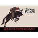 Buyenlarge Zirkus Busch: Jack Joyce, American Cowboy Vintage Advertisement in Black/Red | 44 H x 66 W x 1.5 D in | Wayfair 0-587-00889-xC4466