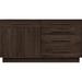 Copeland Furniture Moduluxe 5 Drawer 66.125" W Solid Wood Combo Dresser Wood in Red, Size 35.0 H x 66.125 W x 18.0 D in | Wayfair 4-MOD-72-53
