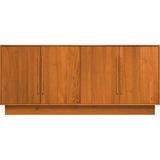 Copeland Furniture Moduluxe 66.12" W Solid Wood Combo Dresser Wood in Red | 29 H x 66.125 W x 18 D in | Wayfair 4-MOD-40-23