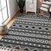 Gray 96 x 0.2 in Area Rug - Union Rustic Oneil Southwestern Handmade Kilim Area Rug Wool | 96 W x 0.2 D in | Wayfair