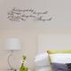 Fireside Home Loved You Yesterday, Love You Still, Always Have, Always Will Wall Decal Vinyl in White/Black | 12 H x 36 W in | Wayfair I-184L-BK