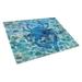 Caroline's Treasures Under Water Glass Crab Cutting Board Glass | 0.25 H x 12 W x 15 D in | Wayfair BB5369LCB