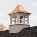 Good Directions Greenwich Vinyl Cupola Vinyl/Metal/Copper in Brown/White | 97 H x 60 W x 60 D in | Wayfair B60SW