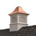 Good Directions Fairfield Vinyl Cupola Vinyl/Metal/Copper in Brown/White | 97 H x 60 W x 60 D in | Wayfair B60SL