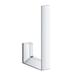 GROHE Selection Cube Spare Wall Mounted Toilet Paper Holder Metal | 0.787 H x 2.48 W x 4.72 D in | Wayfair 40784000