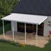 Heritage Patios 34 ft. W x 8 ft. D Metal Standard Patio Awning in White | 120 H x 408 W x 96 D in | Wayfair H1P251006700834