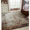 Gray 93 x 0.2 in Area Rug - World Menagerie Ruppert Oriental Indoor/Outdoor Area Rug Polypropylene | 93 W x 0.2 D in | Wayfair