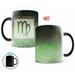 Latitude Run® Lorain Birthday Zodiac Sign (Virgo) Morphing Mugs Heat-Changing Drinkware s Heat-Changing Drinkware in Black/Brown/Green | Wayfair