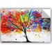 Wade Logan® Alfordsville Rainbow Tree II Removable Wall Decal Vinyl in Black/Blue/Red | 16 H x 24 W in | Wayfair 94E1EBDB3E1445C2AE26C36620C73DFF