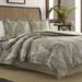 Tommy Bahama Home Raffia Palms Reversible Comforter Set by Tommy Bahama Bedding Cotton in Gray/White | King Comforter + 3 Additional Pieces | Wayfair
