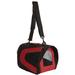 Tucker Murphy Pet™ Holgate Zippe Sporty Mesh Pet Carrier Polyester in Red | 10.5 H x 10.1 W x 18.1 D in | Wayfair 78A78D8CB052491D9B9DC8306F141C3F