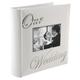 Red Barrel Studio® Our Wedding Book Album Faux Leather in White | 8.75 H x 8.75 W in | Wayfair RDBT6152 42671324