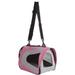 Tucker Murphy Pet™ Holgate Zippered Sporty Mesh Pet Carrier Polyester in Pink | 10.5 H x 8.5 W x 13 D in | Wayfair 93F25A3BF1AF489699C1518288411DF9