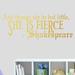 Harriet Bee She is Fierce Wall Decal Vinyl | 18 H x 48 W x 0.5 D in | Wayfair 4EADE756652B418D84E054F900D0CD28