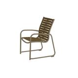 Tropitone Millennia EZ Span™ Stacking Patio Dining Chair in Brown | 35 H x 26.5 W x 26 D in | Wayfair 9525RB_MOA_ABR