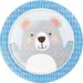 The Holiday Aisle® Mchugh Bear Party Paper Dessert Plate in Blue | Wayfair 5BCC827A6E0F48DEBFA9F9174BFEE50B