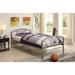 Westhampton Twin Metal Bed by Zoomie Kids Metal in Gray | 32.25 H x 42.25 W x 78.25 D in | Wayfair 3BA3A0F870114A0D8B753EC804B1C909