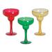 The Party Aisle™ 3 Piece 1 oz. Plastic Margarita Glass Set Plastic in Green/Red/Yellow | 3 H x 2 W in | Wayfair 5CB801FBA00148D19B822A279FFE1030