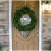 The Holiday Aisle® Artificial Holiday PVC Wreath Traditional Faux in White | 36 H x 36 W x 4.5 D in | Wayfair 797DA1C8E3034B4A875781BED5C117B6