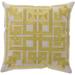 World Menagerie Lamoureux Linen Pillow Cover in Green/Gray | 18 H x 18 W x 1 D in | Wayfair C8AFA8FABAD041C4B3F2EC82868746E1