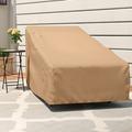 Sol 72 Outdoor™ Patio Chaise Lounge Cover Plastic/Metal in Brown | 32 H x 74 W x 34 D in | Wayfair EE8D478423454D9EBA6A6A9D262B5F73