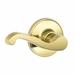 Schlage LaSalle Lever Hall & Closet Lock in Yellow | 2.875 H in | Wayfair J10LAS605