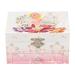 Zoomie Kids Girl's Musical Ballerina Rectangle Jewelry Box Wood in Brown/Pink | 3.4 H x 5.9 W x 4 D in | Wayfair ZMIE5480 42671365