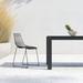 AllModern Pixley Stacking Side Outdoor Chair Metal in Black | 32.75 H x 20.75 W x 20.75 D in | Wayfair 8F8AB5E27EF243858F612308A8615295