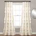 Kemmy Window Curtain Panel Ivory 52X84 - Lush Decor 16T003180