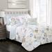 Harbor Life Quilt Blue/Taupe 7Pc Set King - Lush Decor 16T002243