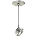 Brim 3" Wide Satin Nickel 2700K LED Freejack Mini Pendant