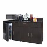 Breaktime Coffee Kitchen 36" H x 72" W x 24" D Base Cabinet in Brown | 36 H x 72 W x 24 D in | Wayfair 4534