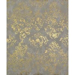York Wallcoverings Antonia Vella Modern s Stargazer 32.8' L x 20.8" W lic Wallpaper Roll Non-Woven in White/Yellow/Brown | 20.8 W in | Wayfair
