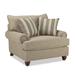 Armchair - Canora Grey Ballindam 54" Wide Armchair Polyester/Fabric in Brown | 42 H x 54 W x 44 D in | Wayfair 6F91FC4DA6D04A0BB72275813D1DF670