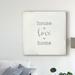 Winston Porter 'Home Sweet Home IV Script' Textual Art on Wrapped Canvas in Black | 35 H x 35 W x 2 D in | Wayfair 86779DE7607D448DA00E6836F9B6F8DF