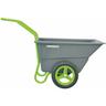 Carriola da Giardino 110L 120x59xH53cm Rama Barrow Grigio e Verde