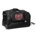 MOJO Missouri State University Bears Black 27'' 2-Wheel Drop Bottom Rolling Duffel Bag