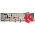 Boston Red Sox 24" x 6" Mounted Coat Hanger