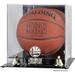 Golden State Warriors 2018 NBA Finals Champions Logo Classic Basketball Display Case with Mirrored Back