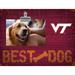 Virginia Tech Hokies 10.5" x 8" Best Dog Clip Photo Frame