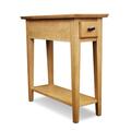 Charlton Home® Solid + Manufactured Wood Narrow Chairside Table Wood in Gray | 24 H x 10 W x 24 D in | Wayfair 7C8FFB6F1D40486E94396EC856BF8076