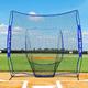 FORTRESS Baseball Batting Practice Net – 7ft x 7ft Baseball and Softball Hitting Net Sock Net With Pegs and Carry Bag (Pop-Up Hitting Net)