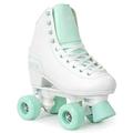 Sfr Skates Figure Quad Skates Roller Skates, Adults Unisex, Multicolour (White/Green), 39.5