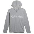 Calvin Klein Kids Unisex Pullover Hoodie, Grey Grey Large - Age 10-12