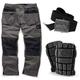 Scruffs Worker Plus Work Trousers with Knee Pads and Black Clip Belt