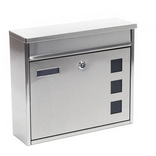 Xpotool – Briefkasten Postkasten Edelstahl Wandbriefkasten Mailbox Design V12