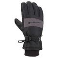 Carhartt Men's WP Waterproof Insulated Glove Cold Weather, Black/Grey, Large