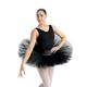 Capezio Women’s Practice Tutu, Tutu Skirts For Women Practicing Ballet & Dance, Essential Tutu For All Ballerinas, 7-Layer Stiff-Structured Tulle Skirt - Black, Size L